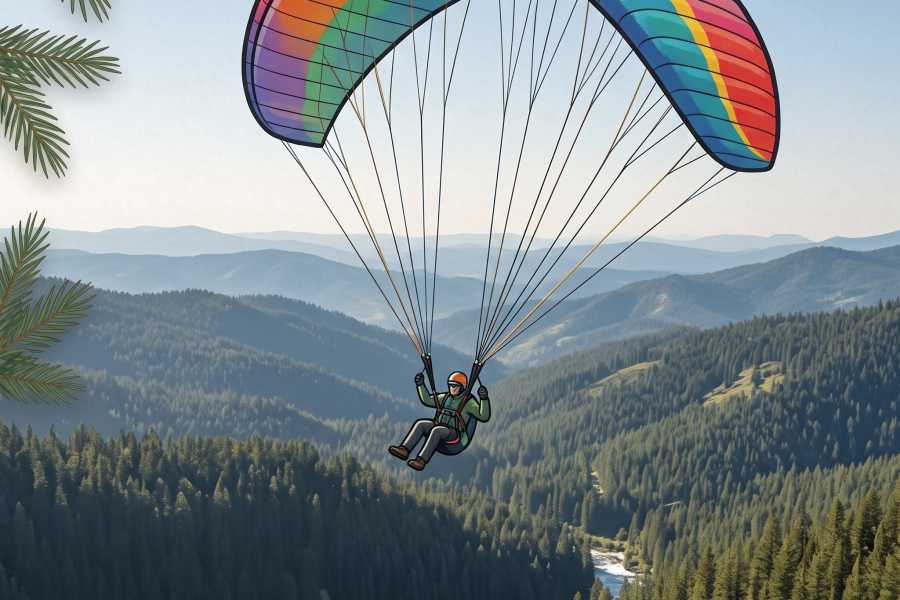 paragliding